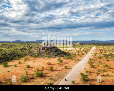 Grootberg Canyon im Norden Namibias im Januar 2018 getroffen Stockfoto