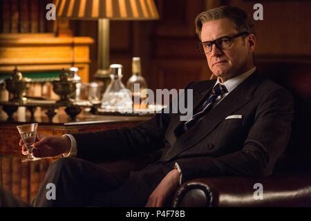 Original Film Titel: KINGSMAN: DER SECRET SERVICE. Englischer Titel: KINGSMAN: DER SECRET SERVICE. Regisseur: Matthew Vaughn. Jahr: 2014. Stars: Colin Firth. Quelle: Twentieth Century Fox/Album Stockfoto