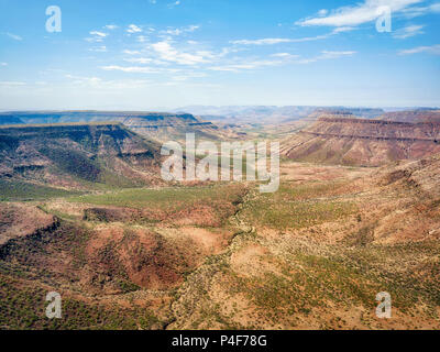 Grootberg Canyon im Norden Namibias im Januar 2018 getroffen Stockfoto