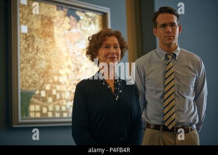 Original Film Titel: FRAU IN GOLD. Englischer Titel: FRAU IN GOLD. Regisseur: Simon CURTIS. Jahr: 2015. Stars: Helen Mirren; Ryan Reynolds. Credit: HERKUNFT BILDER/2ND DISTRICT FILMPRODUKTION/BBC Films/Album Stockfoto