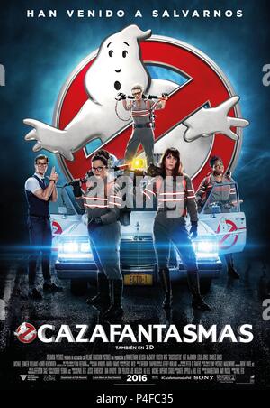 Original Film Titel: Ghostbusters. Englischer Titel: Ghostbusters. Regisseur: PAUL FEIG. Jahr: 2016. Credit: BERGSTEN MUSIC/Columbia Pictures/FEIGCO ENTERTAINMENT/LStar/Album Stockfoto