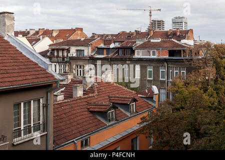 Sofia, Bulgarien, alte Gebäude Stockfoto