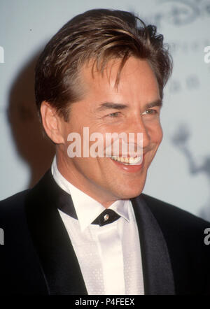 HOLLYWOOD, CA - 24. NOVEMBER: Schauspieler Don Johnson nimmt zweiten jährlichen amerikanischen Walt Disney Company's Lehrer Awards am 24. November 1991 im Pantages Theater in Hollywood, Kalifornien. Foto von Barry King/Alamy Stock Foto Stockfoto