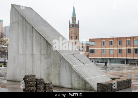 Berlin, Deutschland, Piazzetta am Kulturforum in Berlin-Tiergarten Stockfoto