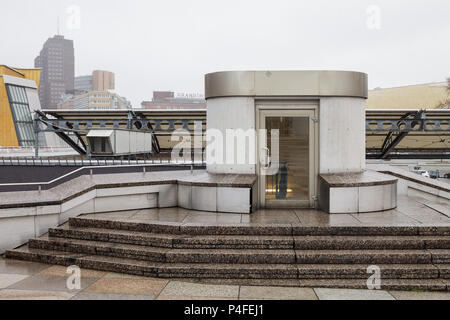 Berlin, Deutschland, Piazzetta am Kulturforum in Berlin-Tiergarten Stockfoto
