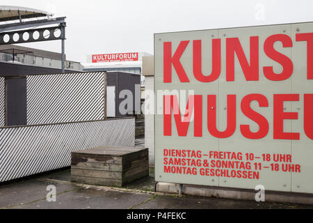Berlin, Deutschland, Piazzetta am Kulturforum in Berlin-Tiergarten Stockfoto