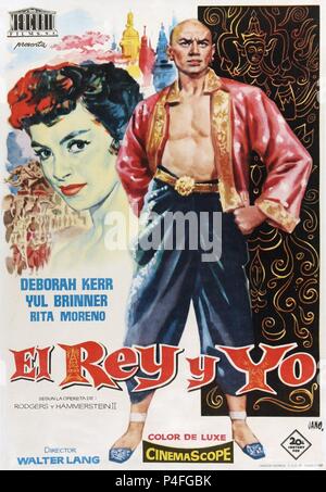 Original Film Titel: DER KÖNIG UND I. Englischer Titel: DER KÖNIG UND I. Film Regie: Walter Lang. Jahr: 1956. Quelle: 20th Century Fox/Album Stockfoto