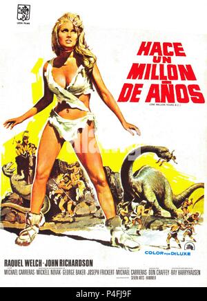 Original Film Titel: EINE MILLION Jahren B.C.. Englischer Titel: EINE MILLION Jahren B.C.. Regisseur: DON CHAFFEY. Jahr: 1966. Credit: HAMMER FILM PRODUCTIONS/Album Stockfoto