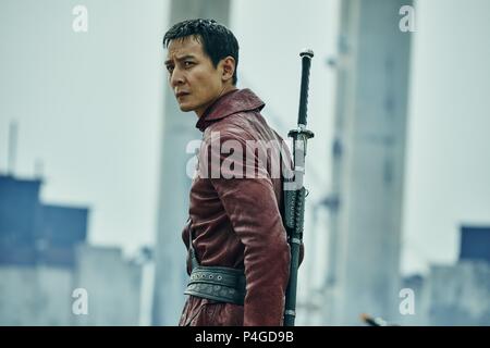 Original Film Titel: IN DIE BADLANDS. Englischer Titel: IN DIE BADLANDS. Regisseur: GUY FERLAND; DAVID DOBKIN. Jahr: 2015. Stars: DANIEL WU. Credit: AMC/Album Stockfoto