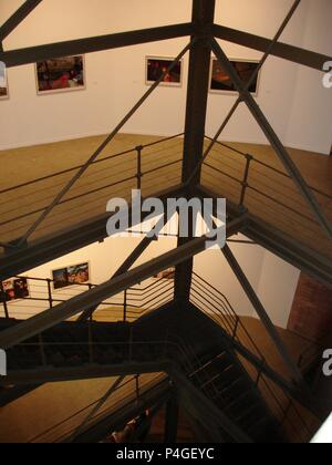 SALA DE EXPOSICION DEL Canal de Isabel II. Ort: Canal de Isabel II, Madrid, Spanien. Stockfoto