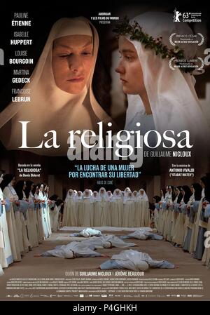 Original Film Titel: LA RELIGIEUSE. Englischer Titel: LA RELIGIEUSE. Film Regie: GUILLAUME NICLOUX. Jahr: 2013. Credit: LES FILMS DU WORSO/Album Stockfoto