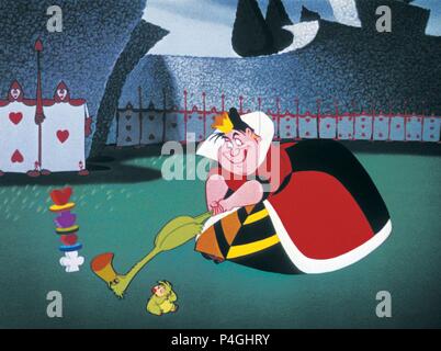 Original Film Titel: Alice im Wunderland. Englischer Titel: Alice im Wunderland. Film Regie: CLYDE GERONIMI, WILFRED JACKSON, HAMILTON LUSKE. Jahr: 1951. Quelle: WALT DISNEY PICTURES/Album Stockfoto