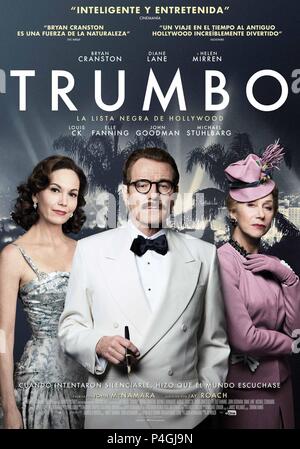 Original Film Titel: TRUMBO. Englischer Titel: TRUMBO. Regisseur: M. JAY ROACH. Jahr: 2015. Credit: Groundswell Productions/ShivHans Bilder / Album Stockfoto