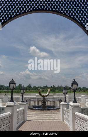 Pasir Salak historische Denkmal in Pasir Salak, Perak entfernt. Stockfoto