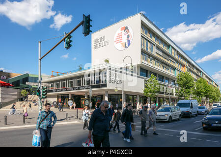 Berlin, Deutschland, Bikini Berlin an der Budapester Straße in Berlin-Charlottenburg Stockfoto