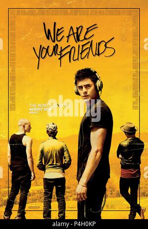 Original Film Titel: WIR SIND DEINE FREUNDE. Englischer Titel: WIR SIND DEINE FREUNDE. Regisseur: MAX JOSEPH. Jahr: 2015. Credit: POLYGRAN FILMED ENTERTAINMENT/Universal/DVD/WORKING TITLE FILMS/Album Stockfoto