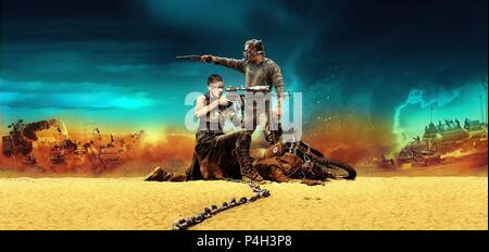 Original Film Titel: MAD MAX: FURY ROAD. Englischer Titel: MAD MAX: FURY ROAD. Regisseur: George Miller. Jahr: 2015. Stars: Charlize Theron und Tom Hardy. Credit: VILLAGE ROADSHOW/Album Stockfoto