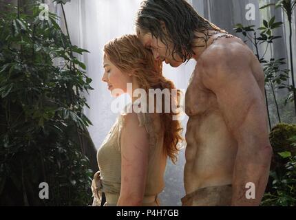 Original Filmtitel: DIE LEGENDE VON TARZAN. Englischer Titel: DIE LEGENDE VON TARZAN. Regisseur: David Yates. Jahr: 2016. Stars: Alexander Skarsgard; Margot Robbie. Quelle: Dark Horse Entertainment/Jerry Riche Weintreub prod/Prod/Vil/Album Stockfoto