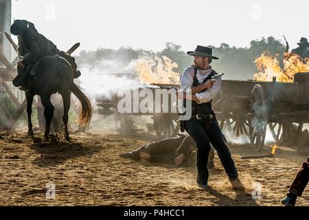 Original Film Titel: Die glorreichen Sieben. Englischer Titel: Die glorreichen Sieben. Regisseur: ANTOINE FUQUA. Jahr: 2016. Stars: MANUEL GARCIA - rulfo. Credit: MGM/Columbia Pictures/LSTAR KAPITAL/VILLAGE ROADSHOW BILD/Album Stockfoto