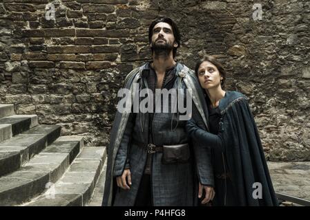 Original Film Titel: LA CATEDRAL DEL MAR. Englischer Titel: LA CATEDRAL DEL MAR. Regisseur: JORDI FRADES. Jahr: 2017. Stars: Michelle Jenner; AITOR LUNA. Quelle: DIAGONALE TV/DE AGUSTIN, Javier/Album Stockfoto