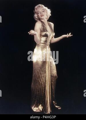 Original Film Titel: Blondinen bevorzugt. Englischer Titel: Blondinen bevorzugt. Regisseur: Howard Hawks. Jahr: 1953. Stars: Marilyn Monroe. Quelle: 20th Century Fox/Album Stockfoto