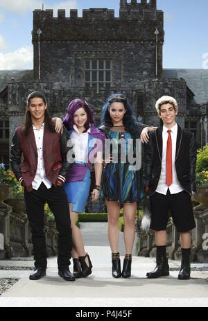 Original Film Titel: nachkommen. Englischer Titel: nachkommen. Regisseur: KENNY ORTEGA. Jahr: 2015. Stars: BOO BOO STEWART; CAMERON BOYCE; Taube CAMERON; SOFIA CARSON. Quelle: DISNEY CHANNEL/Album Stockfoto