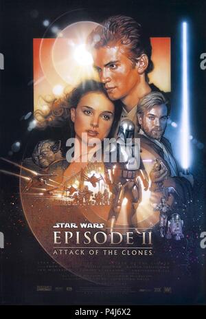 Original Film Titel: Star Wars: Episode II - Angriff der Klonkrieger. Englischer Titel: Star Wars: Episode II - Angriff der Klonkrieger. Regisseur: George Lucas. Jahr: 2002. Credit: LUCASFILM/JAK PRODUCTIONS/Album Stockfoto