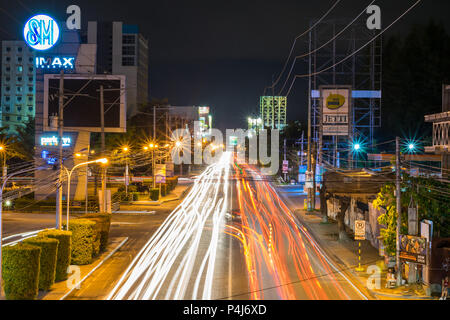 Leichte Wanderwege in Davao City Stockfoto