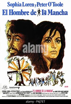 Original Filmtitel: der MANN VON LA MANCHA. Englischer Titel: MANN VON LA MANCHA. Regisseur: Arthur Hiller. Jahr: 1972. Quelle: UNITED ARTISTS/Album Stockfoto