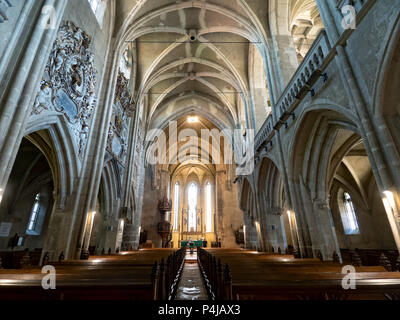 St. Mary Cathedral Innenraum, Sibiu, Rumänien Stockfoto