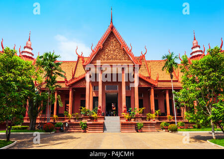 Das Nationalmuseum von Kambodscha in Phnom Penh in Kambodscha entfernt Stockfoto