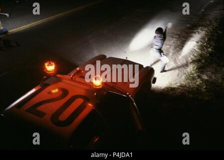 Original Film Titel: Die dünne blaue Linie. Englischer Titel: The Thin Blue Line. Film Regie: Errol Morris. Jahr: 1988. Stockfoto