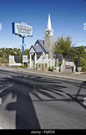 Graceland Wedding Chapel, Las Vegas, Nevada Stockfoto