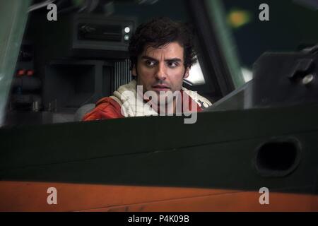 Original Film Titel: Star Wars: Episode VIII - DER LETZTE JEDI. Englischer Titel: Star Wars: Episode VIII - DER LETZTE JEDI. Regisseur: Rian Johnson. Jahr: 2017. Stars: OSCAR ISAAC. Quelle: WALT DISNEY PICTURES/LUCASFILM/Album Stockfoto