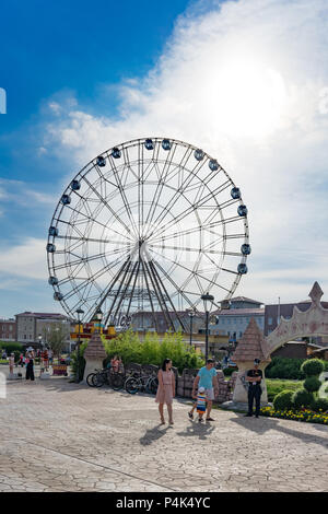 Sotschi, Russia-June 19, 2018: Vergnügungspark für Kinder und Erwachsene Stockfoto