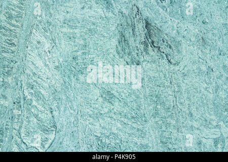 Grüner Marmor mit Muster auf der Oberfläche. Natursteinmauer Textur. Stockfoto