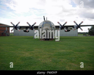 Sep - 30 2016 RAF Cosford, Royal Air Force. Lockheed C-130 Hercules C.3 XV202. Stockfoto