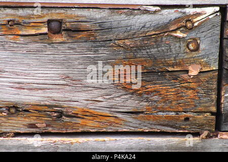 Ein altes Holzbrett Textur für Hintergrund Stockfoto