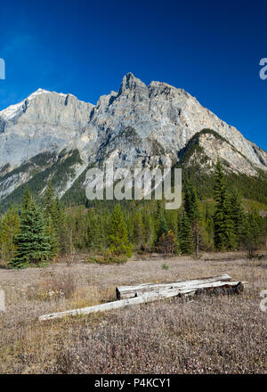 Die Rocky Mountains in British Columbia, Kanada auf einen Herbst Tag Stockfoto