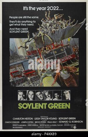 Original Film Titel: SOYLENT GREEN. Englischer Titel: SOYLENT GREEN. Regisseur: Richard Fleischer. Jahr: 1973. Credit: MGM /Album Stockfoto