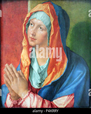 1518 Dürer betende Maria anagoria. Stockfoto