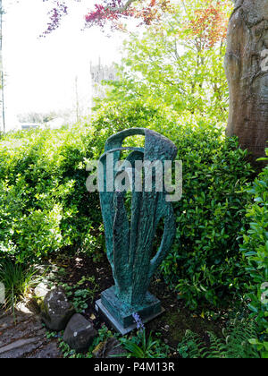 Barbara Hepworth, Museum und der Skulpturengarten, St Ives, Cornwall, Großbritannien Stockfoto