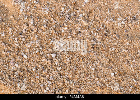 Close up Sand raue Textur, Patten Hintergrund. Stockfoto