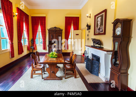 DALAT, VIETNAM - 13. MÄRZ 2018: Bao Dai Palast in Dalat City in Vietnam. Stockfoto