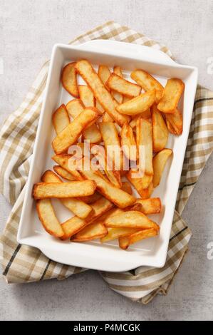 Hausgemachte chips Stockfoto