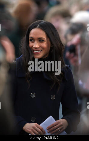 Prinz Harry und Meghan Markle in Nottingham am Freitag ...