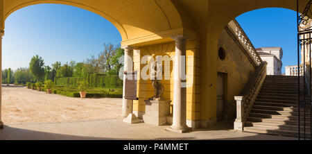 PARMA, Italien - 18 April 2018: Der Palast Palazzo Ducale in La Reggia di Colorno. Stockfoto