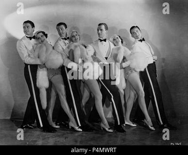 Original Film Titel: 42ND STREET. Englischer Titel: 42ND STREET. Film Regie: LLOYD BACON. Jahr: 1933. Quelle: WARNER BROTHERS/Album Stockfoto