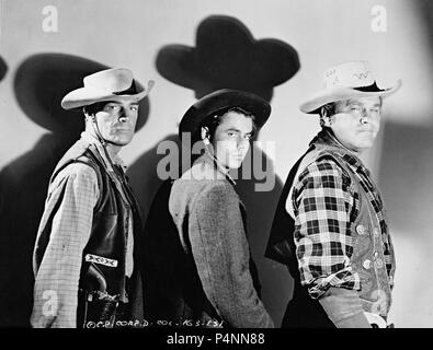 Original Film Titel: der DESPERADOS. Englischer Titel: The Desperados. Regisseur: CHARLES VIDOR. Jahr: 1943. Stars: Glenn Ford; RANDOLPH SCOTT; GUINN WILLIAMS. Quelle: Columbia Pictures/Album Stockfoto