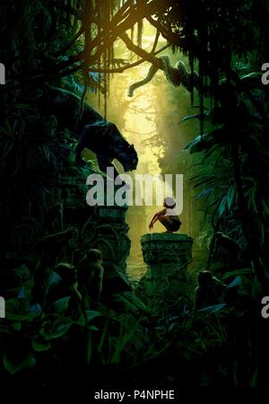 Original Film Titel: DAS DSCHUNGELBUCH. Englischer Titel: THE JUNGLE BOOK. Regisseur: Jon Favreau. Jahr: 2016. Credit: MPC/WALT DISNEY PICTURES/Album Stockfoto